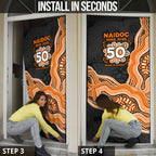 Wests Tigers NAIDOC Week 2026 Door Cover First Nations of Australia Aboriginal Mascot Rugby