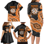 Wests Tigers NAIDOC Week 2026 Family Matching Long Sleeve Bodycon Dress and Hawaiian Shirt First Nations of Australia Aboriginal Mascot Rugby