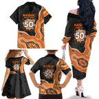 Wests Tigers NAIDOC Week 2026 Family Matching Off The Shoulder Long Sleeve Dress and Hawaiian Shirt First Nations of Australia Aboriginal Mascot Rugby