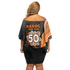 Wests Tigers NAIDOC Week 2026 Family Matching Off Shoulder Short Dress and Hawaiian Shirt First Nations of Australia Aboriginal Mascot Rugby