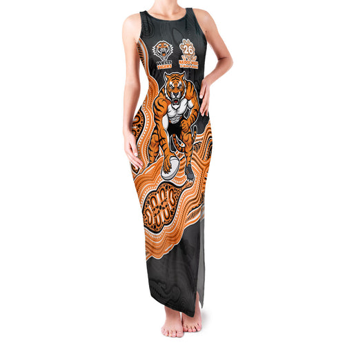 Wests Tigers NAIDOC Week 2026 Family Matching Tank Maxi Dress and Hawaiian Shirt First Nations of Australia Aboriginal Mascot Rugby