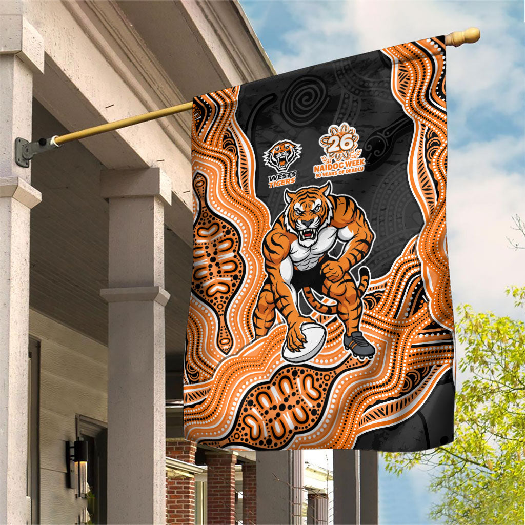 Wests Tigers NAIDOC Week 2026 Garden Flag First Nations of Australia Aboriginal Mascot Rugby
