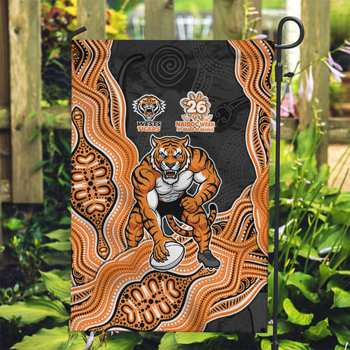 Wests Tigers NAIDOC Week 2026 Garden Flag First Nations of Australia Aboriginal Mascot Rugby
