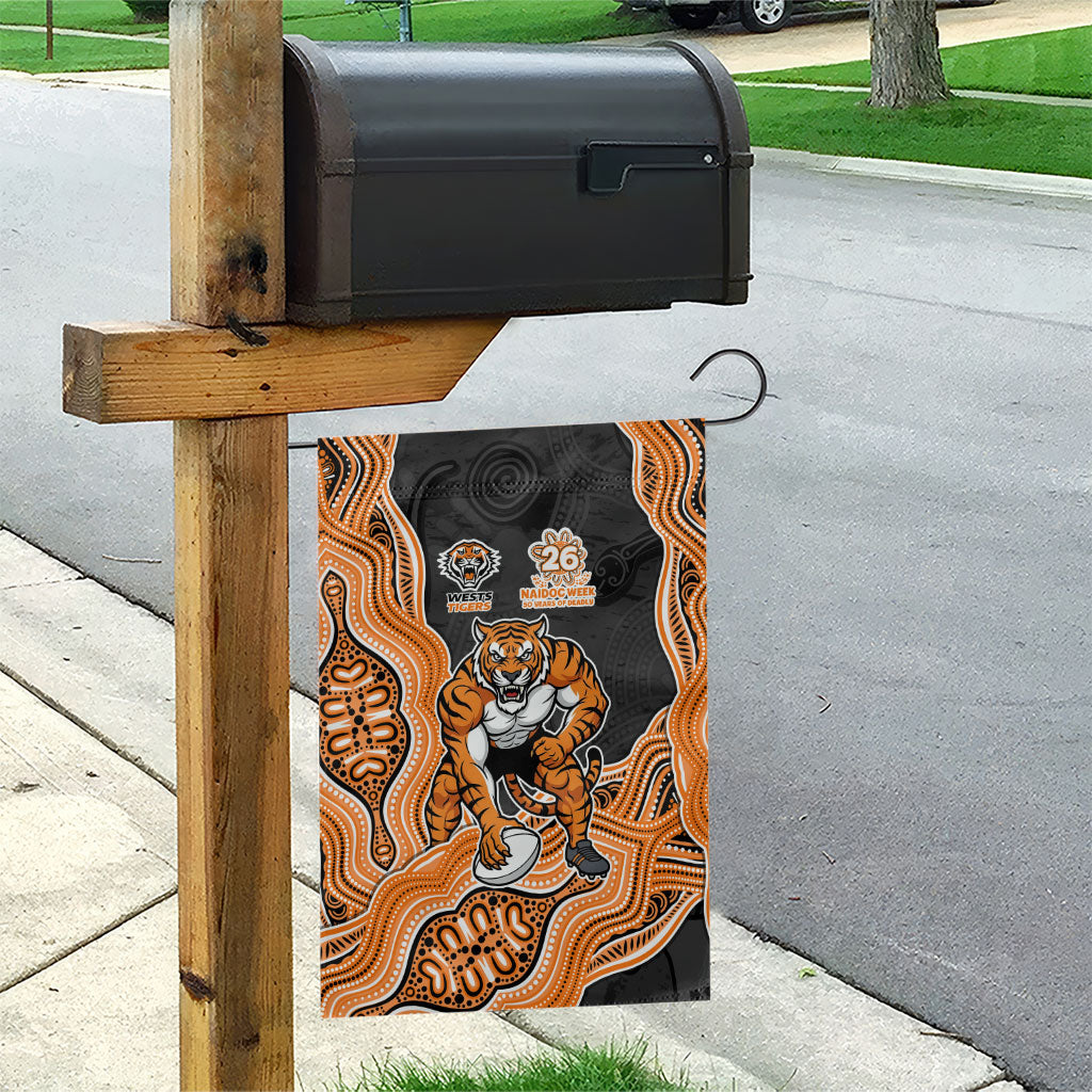 Wests Tigers NAIDOC Week 2026 Garden Flag First Nations of Australia Aboriginal Mascot Rugby