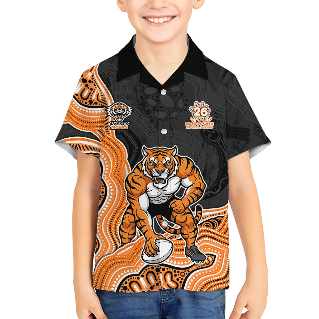 Wests Tigers NAIDOC Week 2026 Hawaiian Shirt First Nations of Australia Aboriginal Mascot Rugby