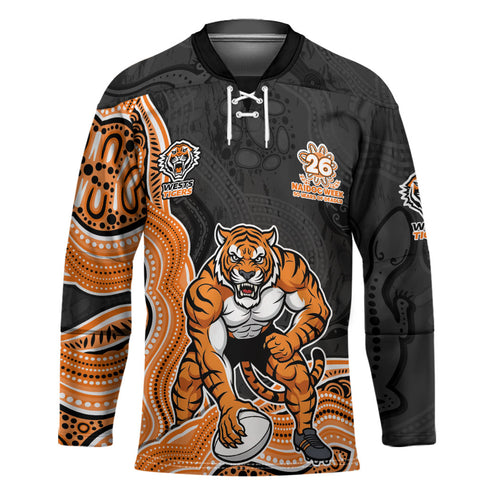 Wests Tigers NAIDOC Week 2026 Hockey Jersey First Nations of Australia Aboriginal Mascot Rugby