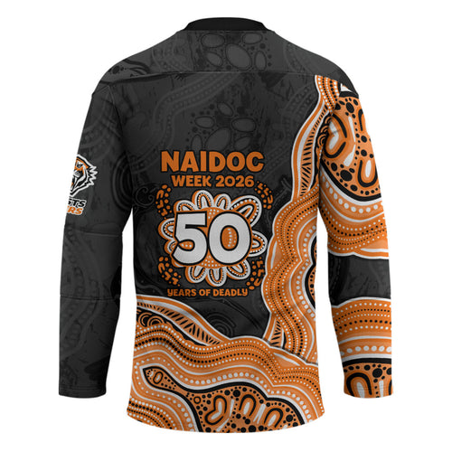 Wests Tigers NAIDOC Week 2026 Hockey Jersey First Nations of Australia Aboriginal Mascot Rugby