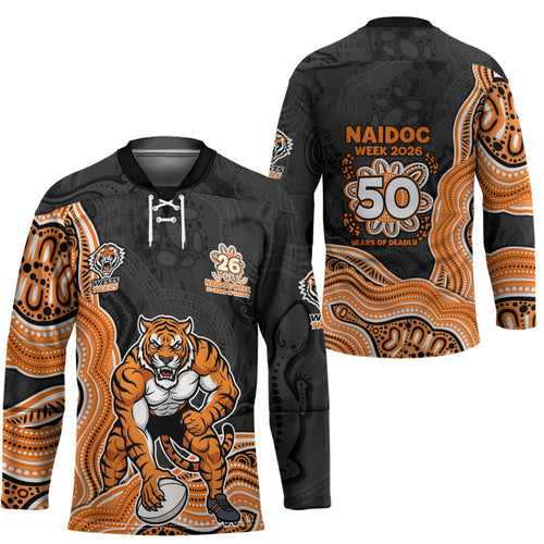 Wests Tigers NAIDOC Week 2026 Hockey Jersey First Nations of Australia Aboriginal Mascot Rugby