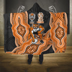 Wests Tigers NAIDOC Week 2026 Hooded Blanket First Nations of Australia Aboriginal Mascot Rugby