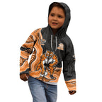 Wests Tigers NAIDOC Week 2026 Kid Hoodie First Nations of Australia Aboriginal Mascot Rugby