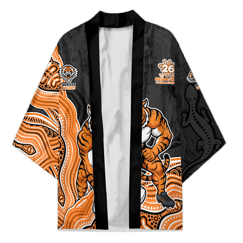 Wests Tigers NAIDOC Week 2026 Kimono First Nations of Australia Aboriginal Mascot Rugby