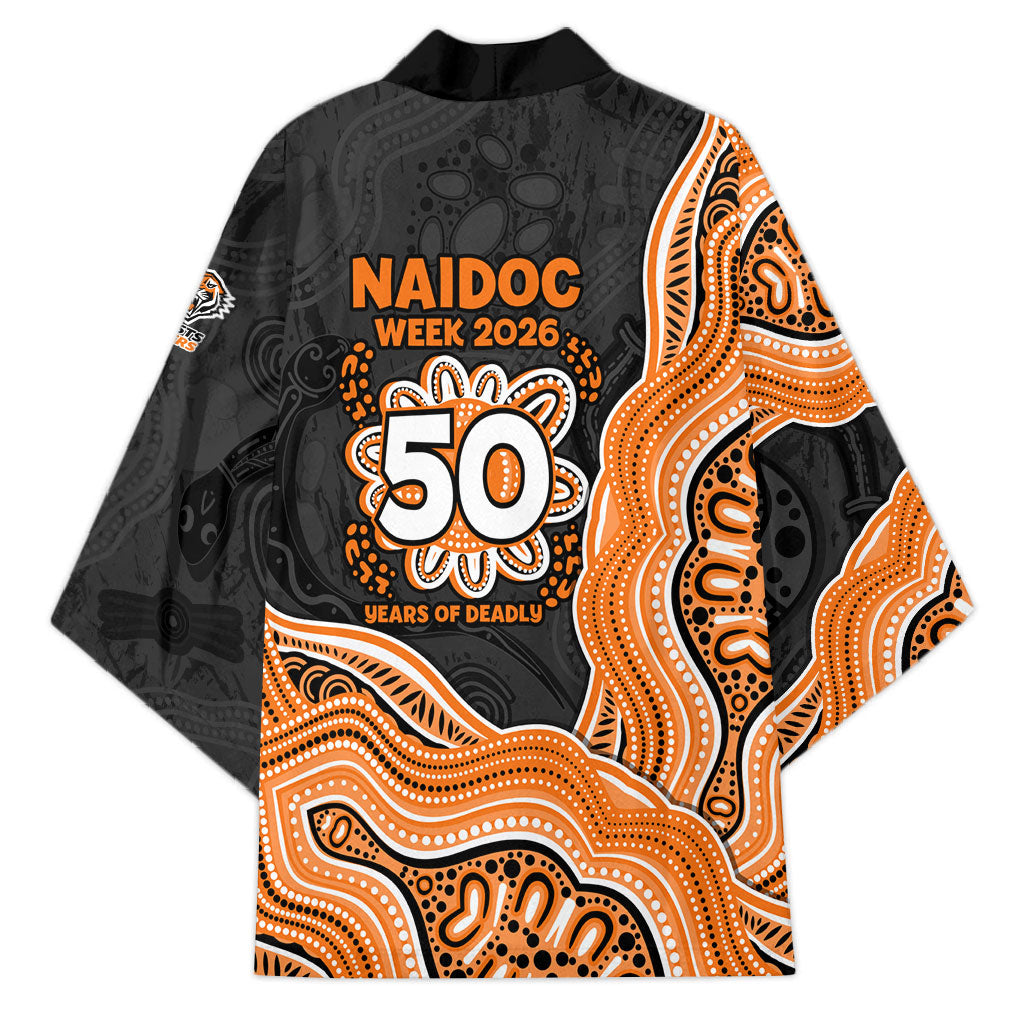 Wests Tigers NAIDOC Week 2026 Kimono First Nations of Australia Aboriginal Mascot Rugby