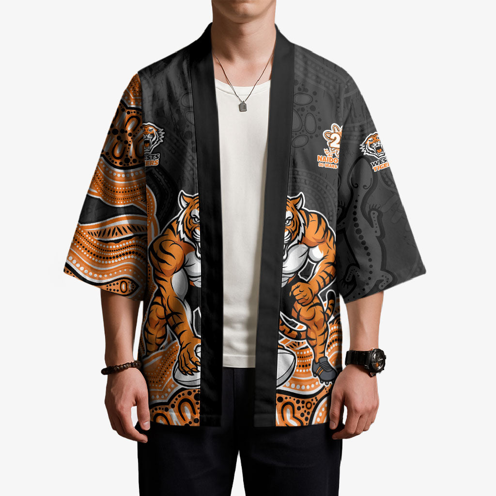 Wests Tigers NAIDOC Week 2026 Kimono First Nations of Australia Aboriginal Mascot Rugby