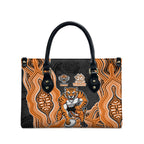 Wests Tigers NAIDOC Week 2026 Leather Bag First Nations of Australia Aboriginal Mascot Rugby