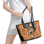Wests Tigers NAIDOC Week 2026 Leather Tote Bag First Nations of Australia Aboriginal Mascot Rugby