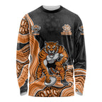 Wests Tigers NAIDOC Week 2026 Long Sleeve Shirt First Nations of Australia Aboriginal Mascot Rugby