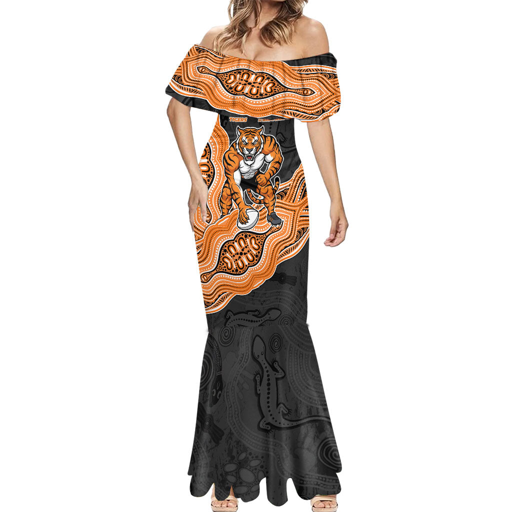 Wests Tigers NAIDOC Week 2026 Mermaid Dress First Nations of Australia Aboriginal Mascot Rugby