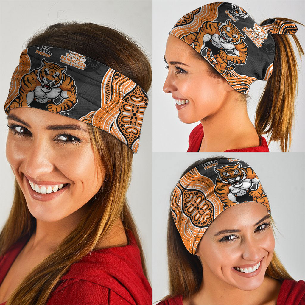 Wests Tigers NAIDOC Week 2026 Neck Gaiter First Nations of Australia Aboriginal Mascot Rugby