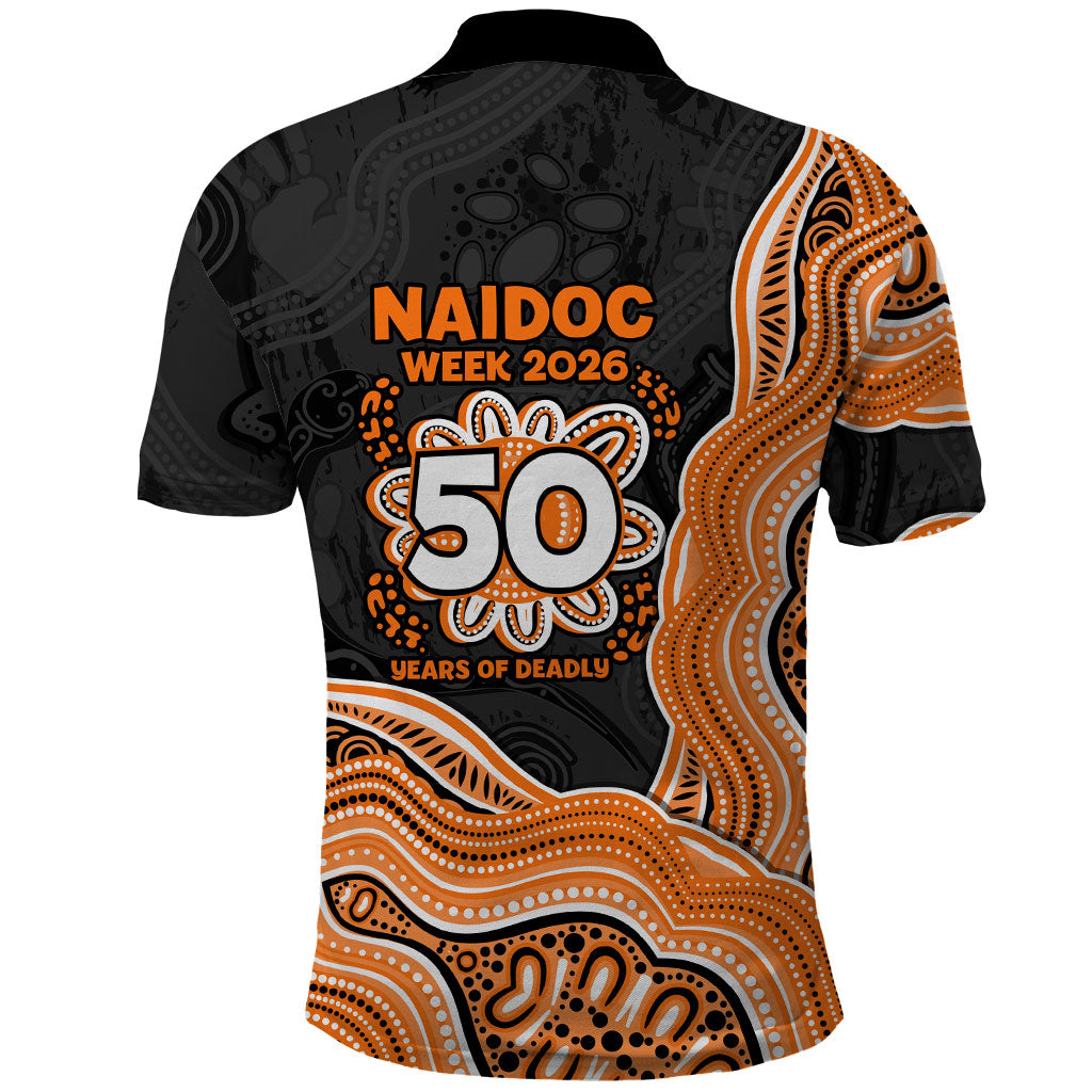 Wests Tigers NAIDOC Week 2026 Polo Shirt First Nations of Australia Aboriginal Mascot Rugby