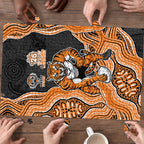 Wests Tigers NAIDOC Week 2026 Puzzle First Nations of Australia Aboriginal Mascot Rugby