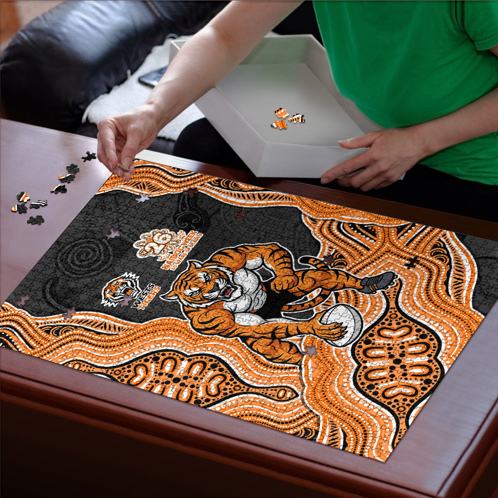 Wests Tigers NAIDOC Week 2026 Puzzle First Nations of Australia Aboriginal Mascot Rugby