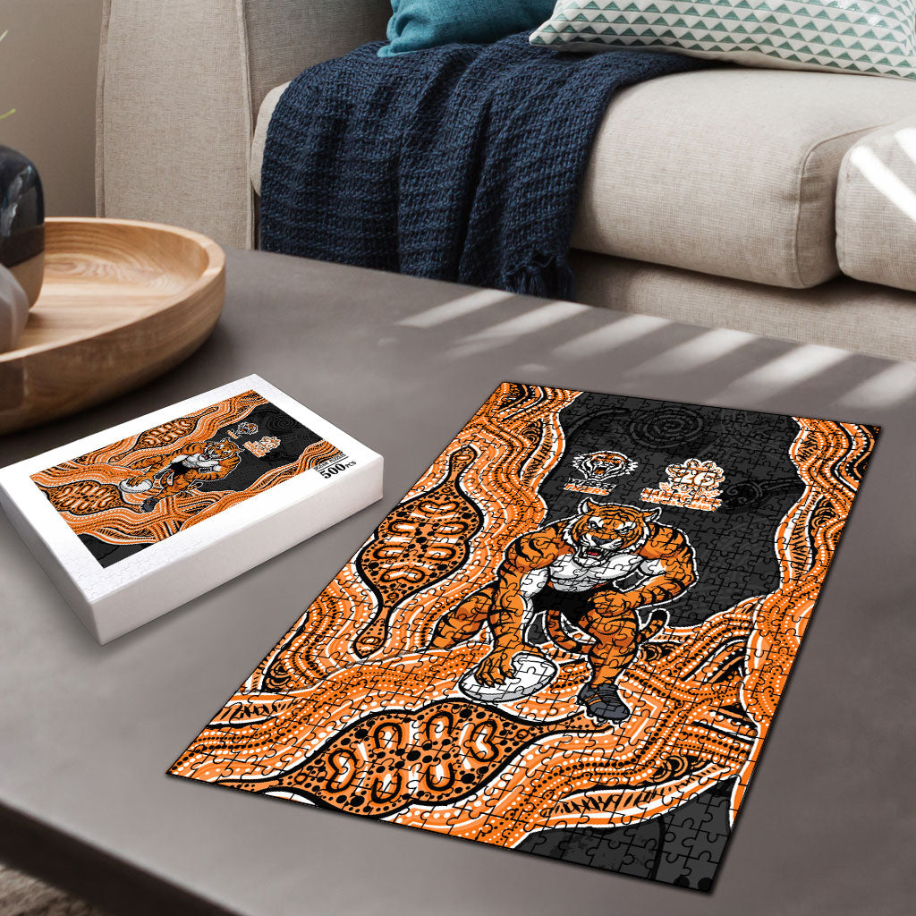 Wests Tigers NAIDOC Week 2026 Puzzle First Nations of Australia Aboriginal Mascot Rugby