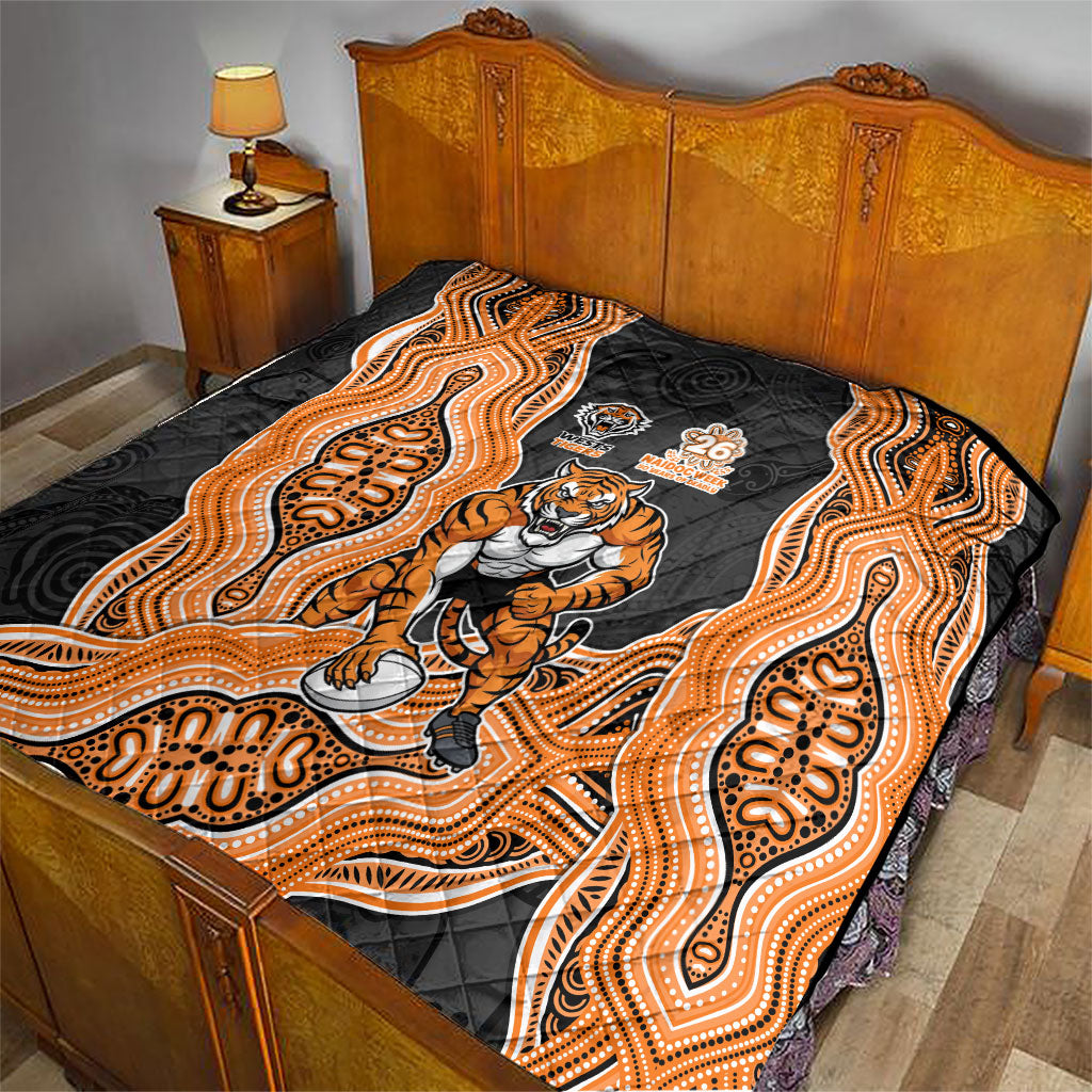 Wests Tigers NAIDOC Week 2026 Quilt First Nations of Australia Aboriginal Mascot Rugby