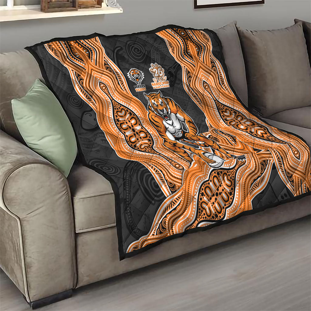 Wests Tigers NAIDOC Week 2026 Quilt First Nations of Australia Aboriginal Mascot Rugby