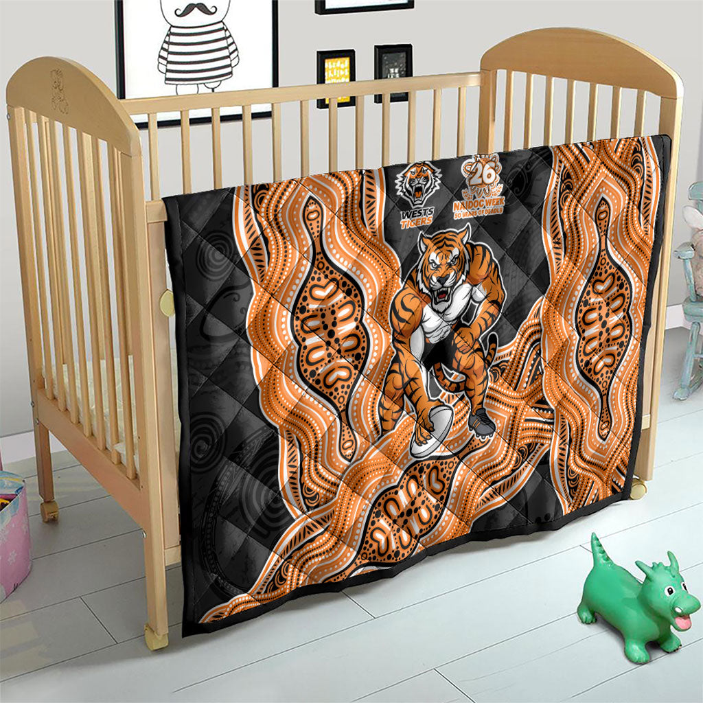 Wests Tigers NAIDOC Week 2026 Quilt First Nations of Australia Aboriginal Mascot Rugby