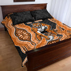 Wests Tigers NAIDOC Week 2026 Quilt Bed Set First Nations of Australia Aboriginal Mascot Rugby