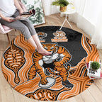 Wests Tigers NAIDOC Week 2026 Round Carpet First Nations of Australia Aboriginal Mascot Rugby