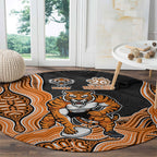Wests Tigers NAIDOC Week 2026 Round Carpet First Nations of Australia Aboriginal Mascot Rugby