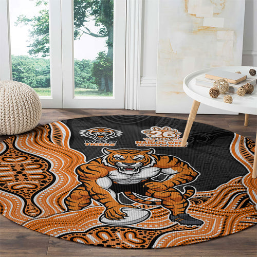 Wests Tigers NAIDOC Week 2026 Round Carpet First Nations of Australia Aboriginal Mascot Rugby