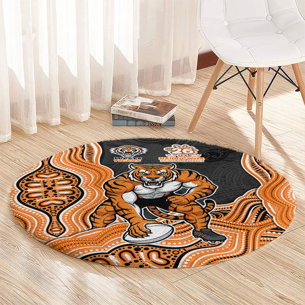 Wests Tigers NAIDOC Week 2026 Round Carpet First Nations of Australia Aboriginal Mascot Rugby