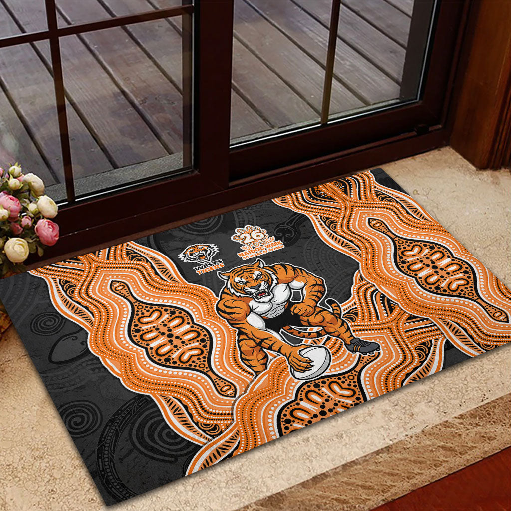 Wests Tigers NAIDOC Week 2026 Rubber Doormat First Nations of Australia Aboriginal Mascot Rugby