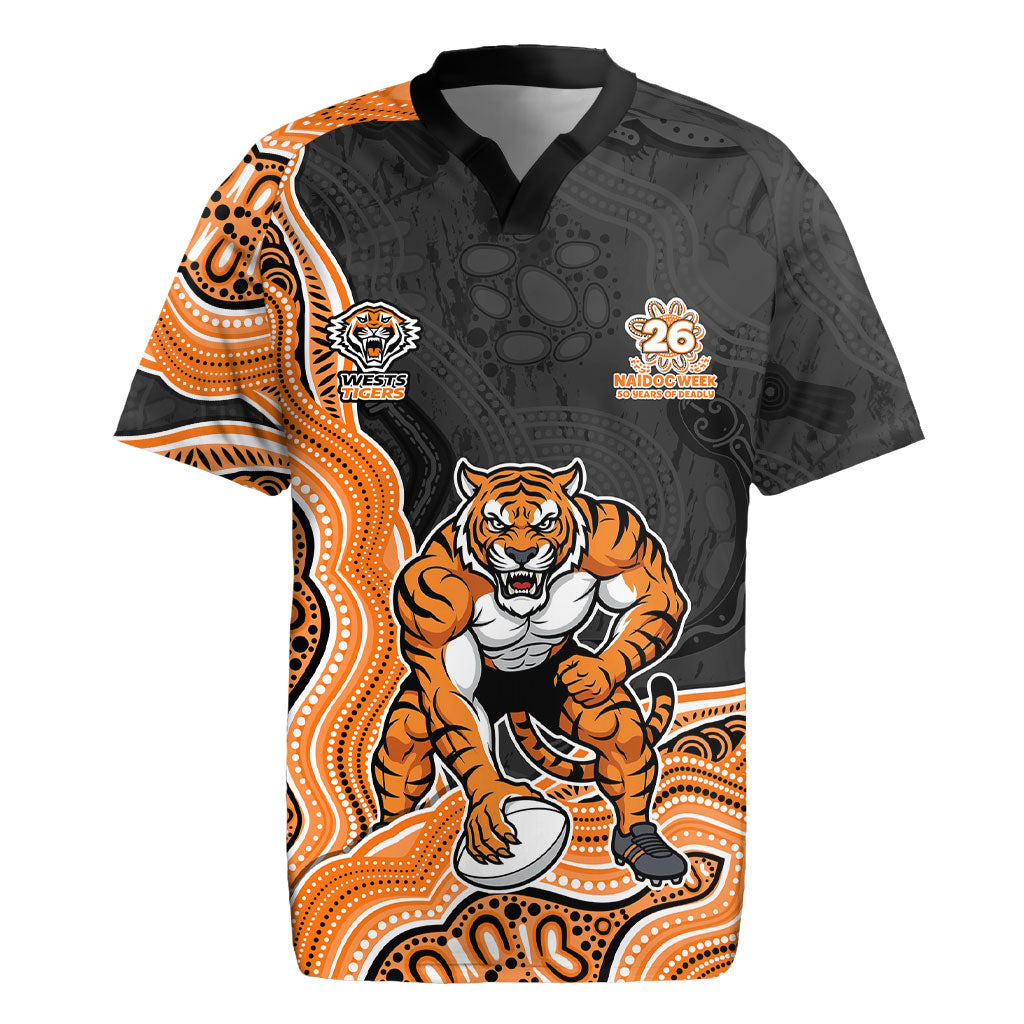 Wests Tigers NAIDOC Week 2026 Rugby Jersey First Nations of Australia Aboriginal Mascot Rugby