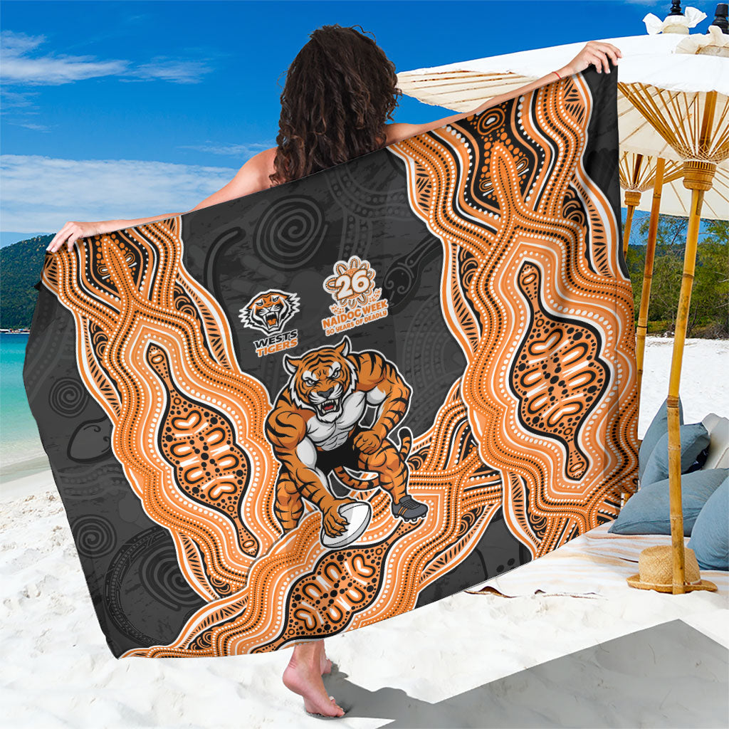 Wests Tigers NAIDOC Week 2026 Sarong First Nations of Australia Aboriginal Mascot Rugby