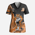 Wests Tigers NAIDOC Week 2026 Scrub Top First Nations of Australia Aboriginal Mascot Rugby