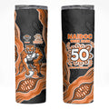 Wests Tigers NAIDOC Week 2026 Skinny Tumbler First Nations of Australia Aboriginal Mascot Rugby