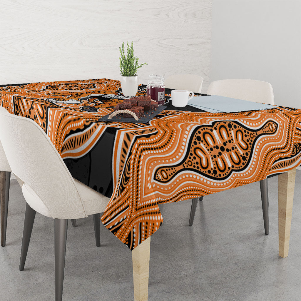 Wests Tigers NAIDOC Week 2026 Tablecloth First Nations of Australia Aboriginal Mascot Rugby