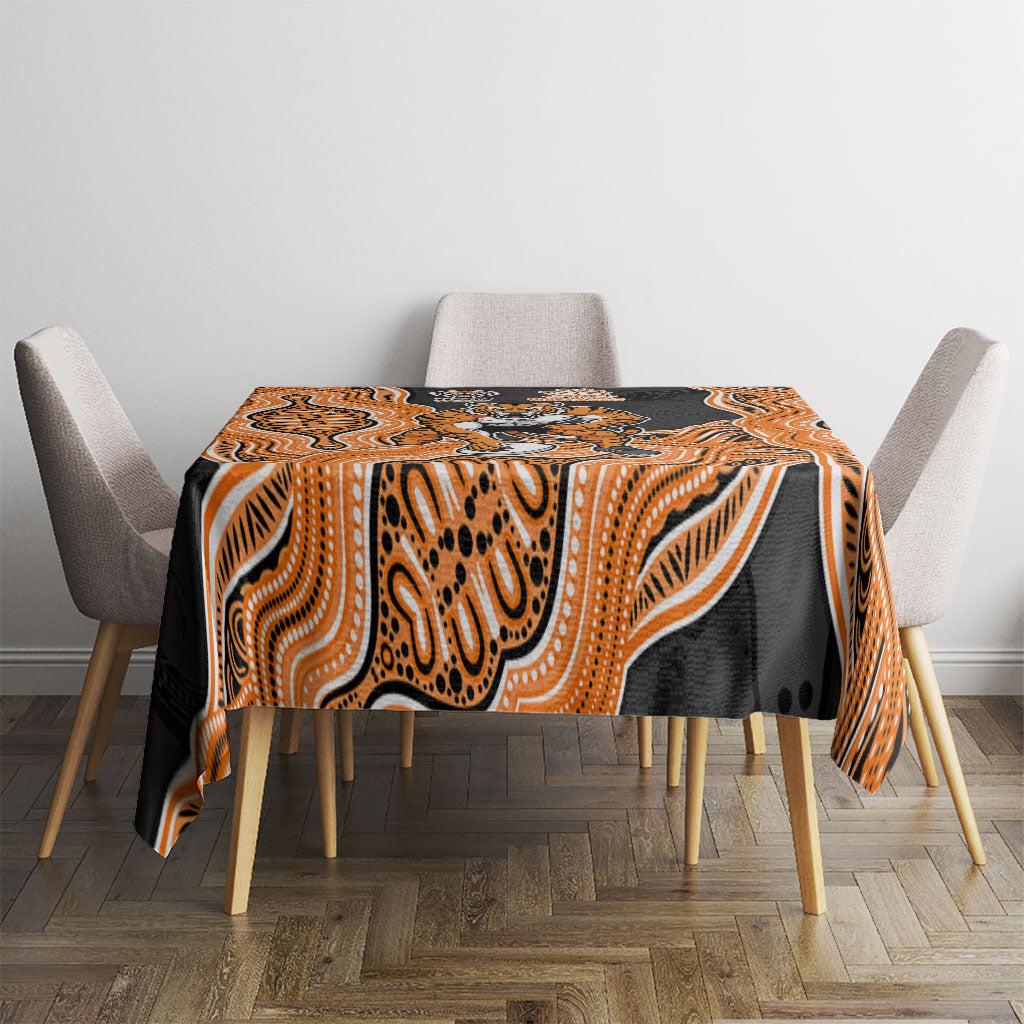 Wests Tigers NAIDOC Week 2026 Tablecloth First Nations of Australia Aboriginal Mascot Rugby
