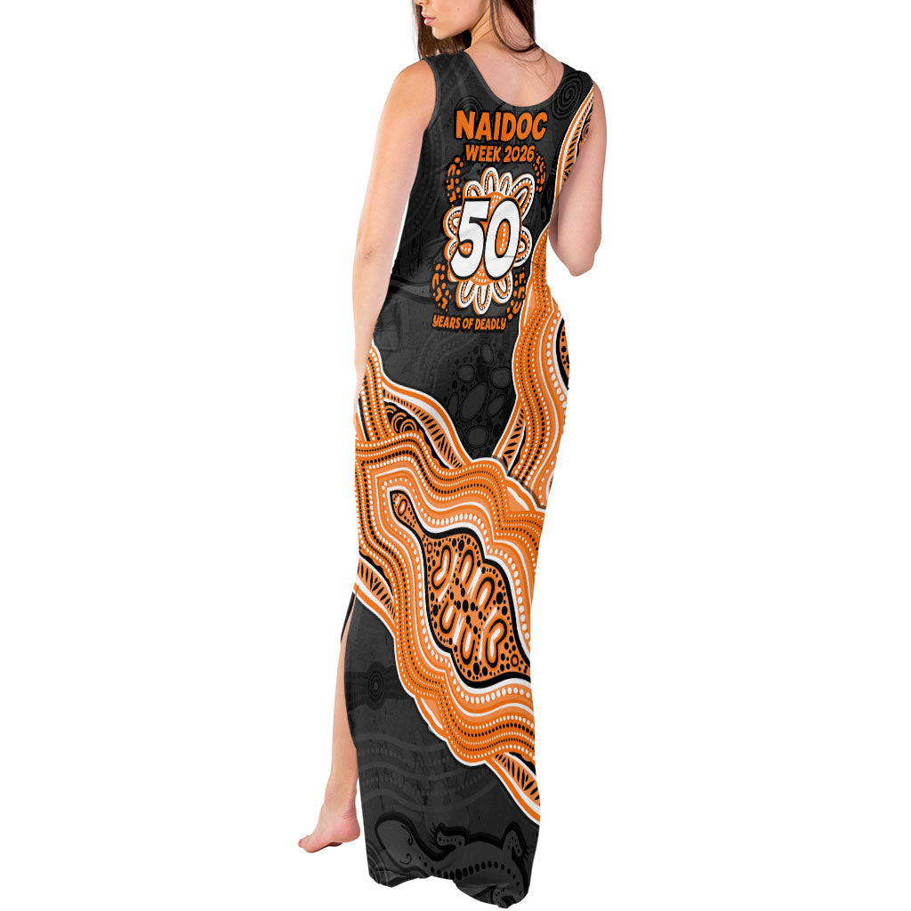 Wests Tigers NAIDOC Week 2026 Tank Maxi Dress First Nations of Australia Aboriginal Mascot Rugby