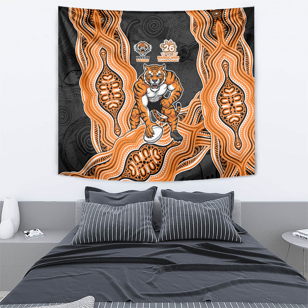 Wests Tigers NAIDOC Week 2026 Tapestry First Nations of Australia Aboriginal Mascot Rugby