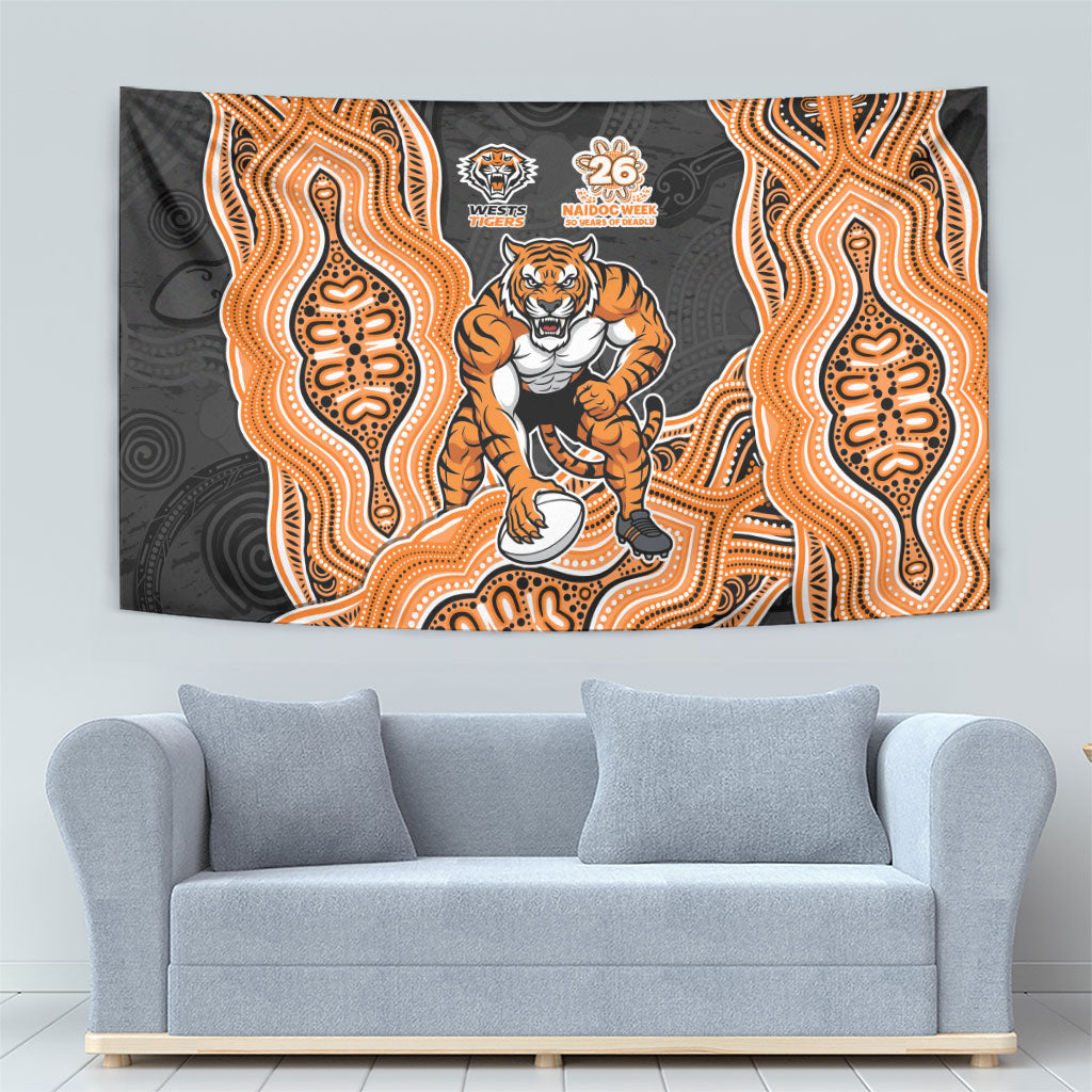 Wests Tigers NAIDOC Week 2026 Tapestry First Nations of Australia Aboriginal Mascot Rugby