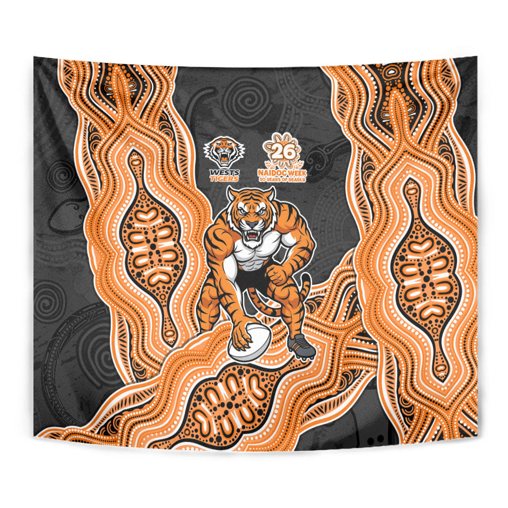 Wests Tigers NAIDOC Week 2026 Tapestry First Nations of Australia Aboriginal Mascot Rugby