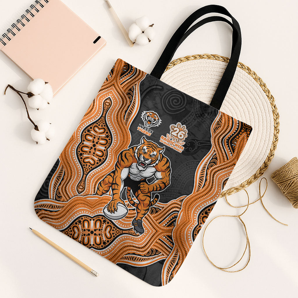 Wests Tigers NAIDOC Week 2026 Tote Bag First Nations of Australia Aboriginal Mascot Rugby