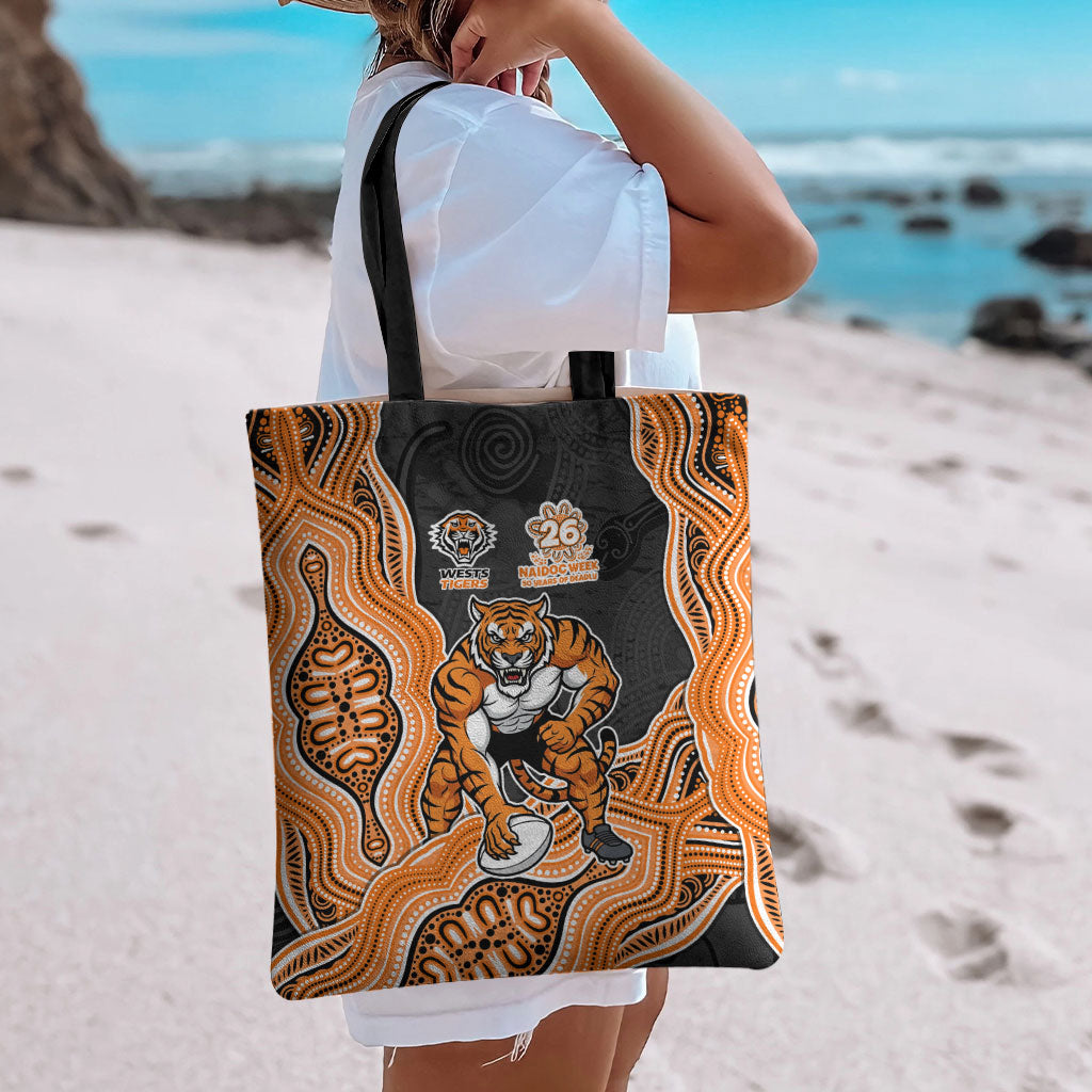 Wests Tigers NAIDOC Week 2026 Tote Bag First Nations of Australia Aboriginal Mascot Rugby
