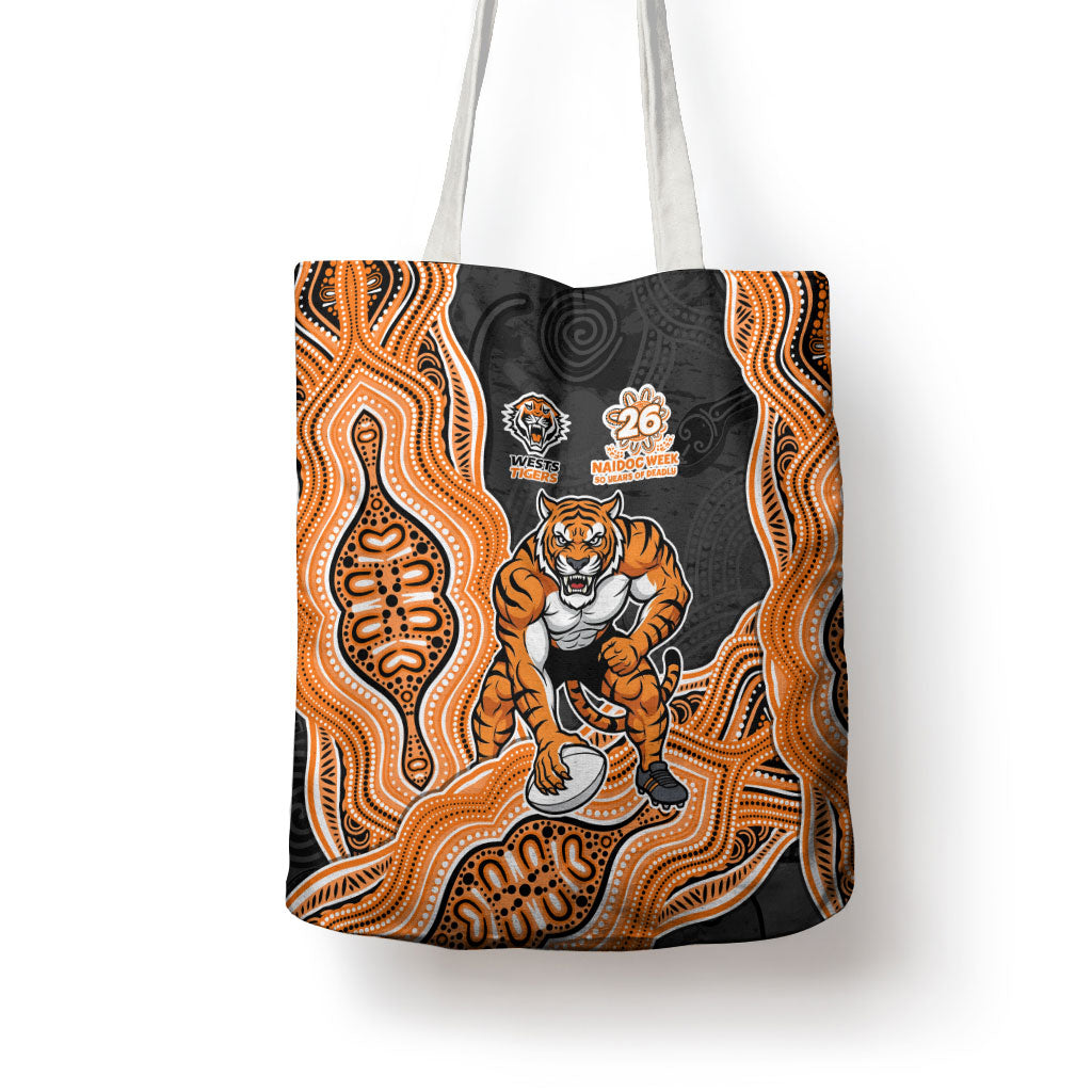 Wests Tigers NAIDOC Week 2026 Tote Bag First Nations of Australia Aboriginal Mascot Rugby