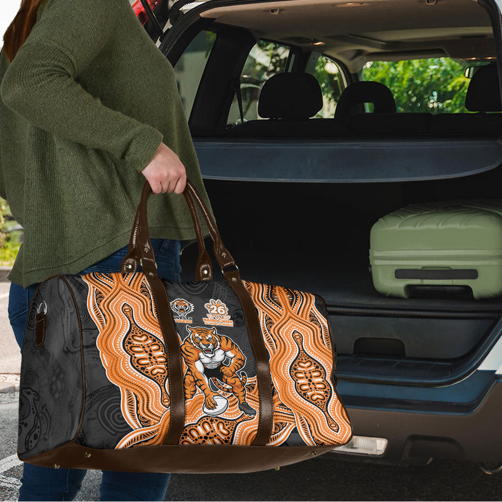Wests Tigers NAIDOC Week 2026 Travel Bag First Nations of Australia Aboriginal Mascot Rugby