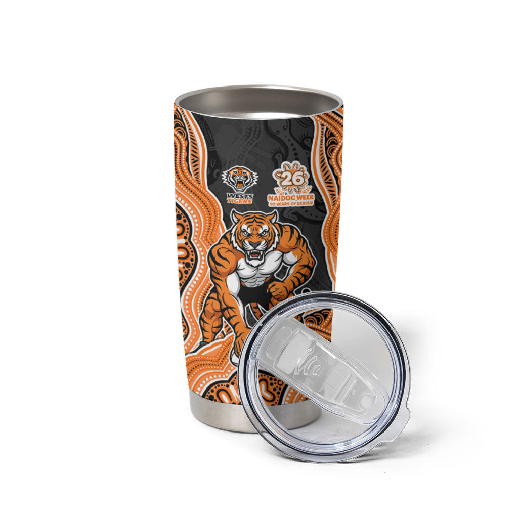 Wests Tigers NAIDOC Week 2026 Tumbler Cup First Nations of Australia Aboriginal Mascot Rugby
